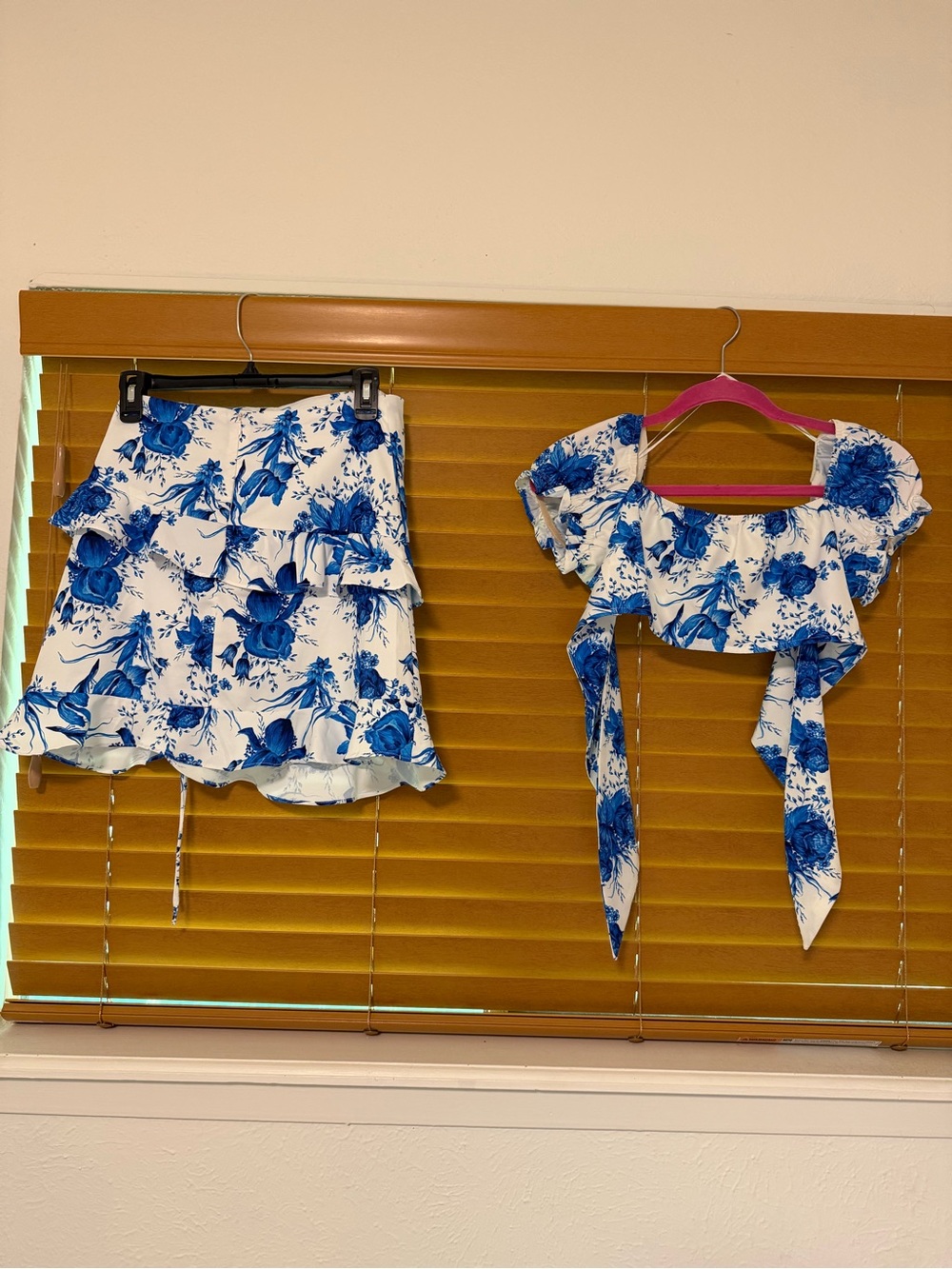 Whitefox Blue & White Floral Two-Piece Set - Picture 9 of 13
